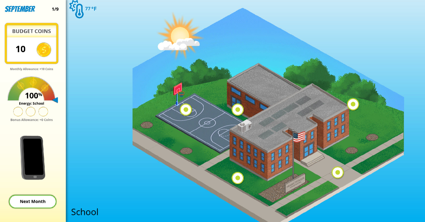 Energy Savers Quest game screenshot