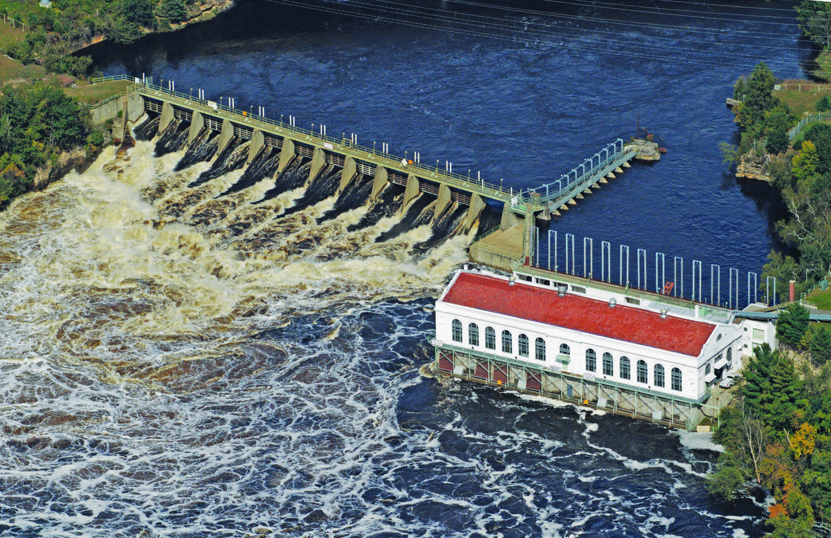 Kilbourn Dam Spillway